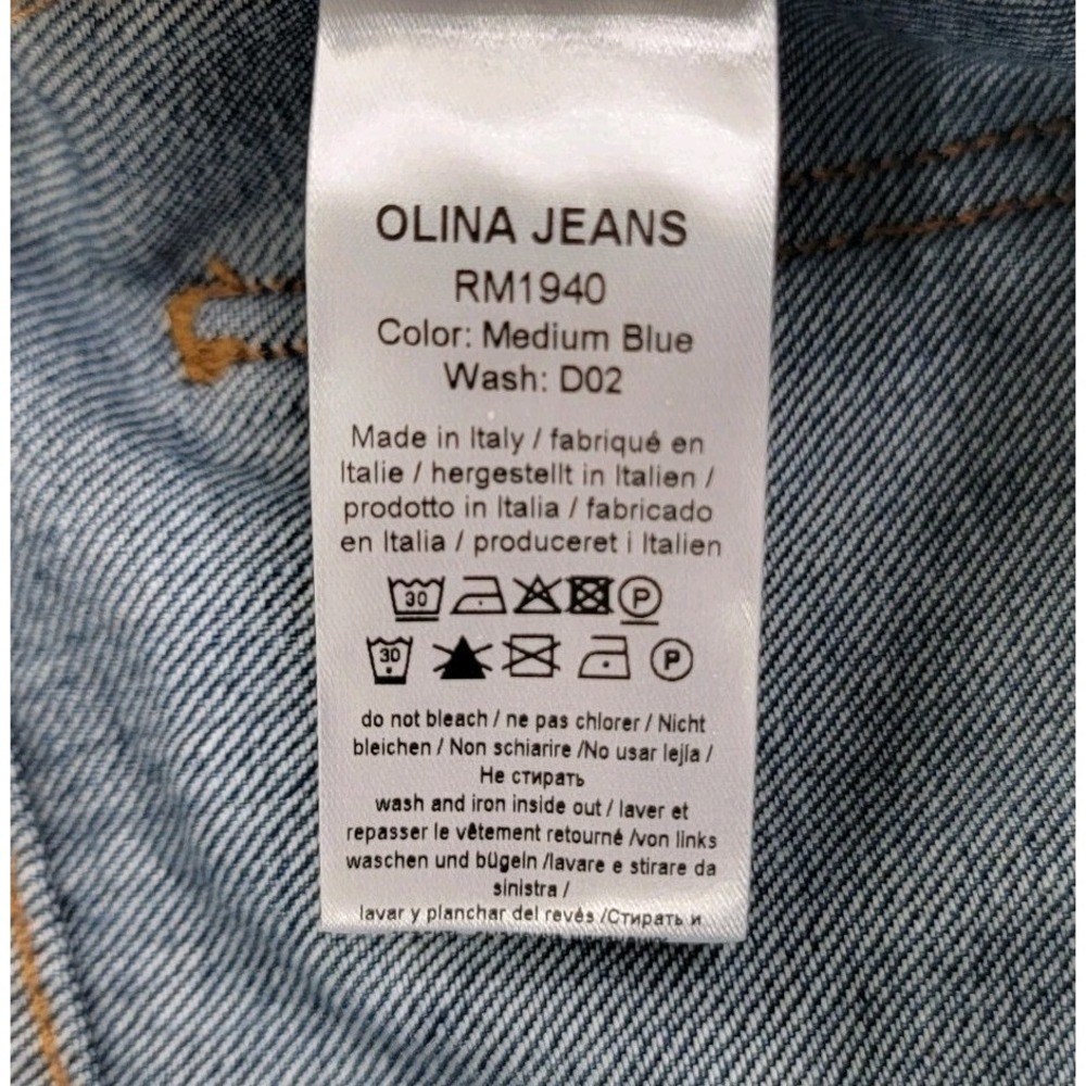 Remain Jeans Birger Christensen Olina Tapered Cargo Womens 27 Made in Italy - Picture 4 of 9